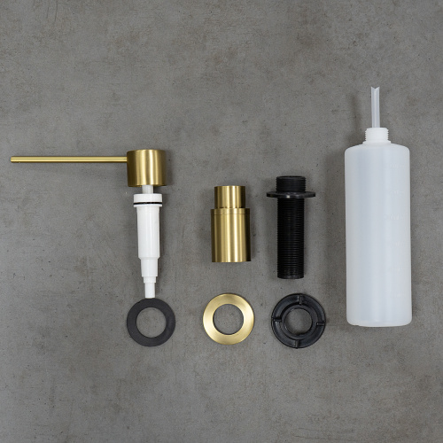 Дозатор кухонный LeMark Expert LM8201LGN - фото 4