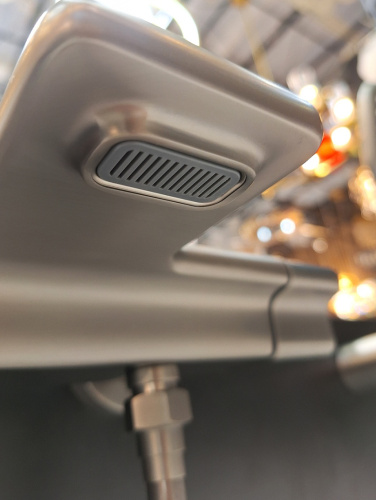 Смеситель для ванны AltroBagno Lamberto AltroBagnoLamberto0224GM настенный оружейная сталь - фото 4