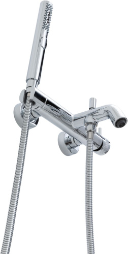 Смеситель для ванны с душем Allen Brau Priority 5.31D10-00 настенный хром - фото 2