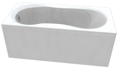 Ванна акриловая C-Bath CBQ006004 150х70 пристенная прямоугольная - фото 2