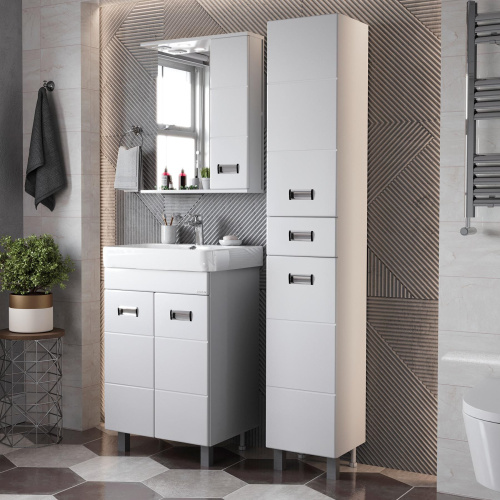 Шкаф-пенал Onika Балтика 403214 32х31х190 напольный - фото 4