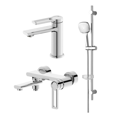 Душевой набор Orange Splito M36-311cr настенный  хром - фото 2
