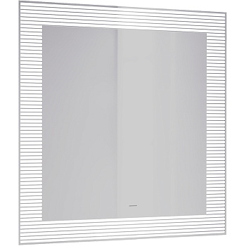 Зеркало в ванную Jorno KARAT Kar.02.80/P/W 80х80 цвет белый