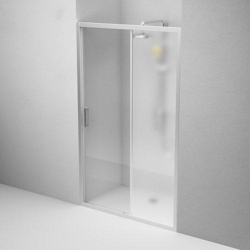 Душевая дверь Am.Pm Gem W90G-120-1-195MM 120х195 стекло прозрачное профиль хром матовый - фото 5