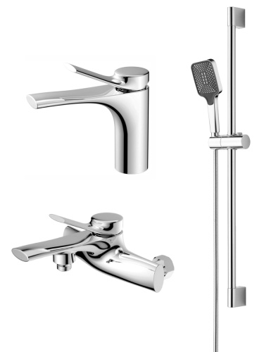Душевой набор Orange ORGANIC M27-711cr настенный  хром - фото 2