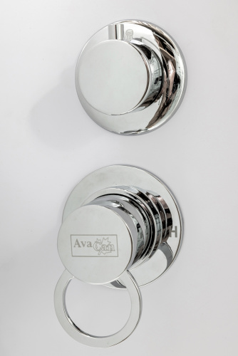 Душевая кабина AvaCan D512L 120х90 асимметричная без крыши ориентация левая - фото 3