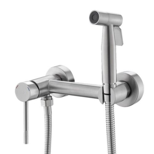 Гигиенический душ со смесителем Voda VSL02 сатин - фото 2