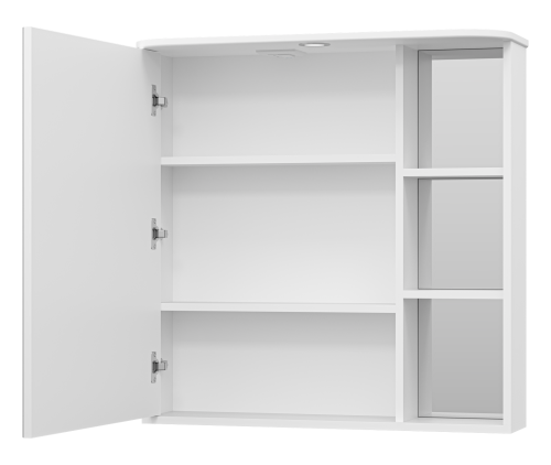 Зеркало-шкаф Misty Венера П-Внр04080-01СвЛ 80х25х80 подвесной цвет белый - фото 4