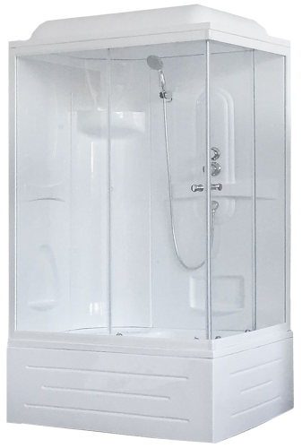 Душевая кабина Royal Bath BP RB8120BP1-T-L 120х80 прямоугольная с крышей ориентация левая