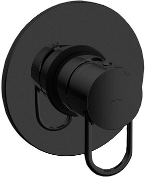 Смеситель для душа Paffoni Joker JK011NO встраиваемый в стену черный