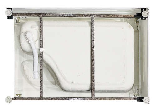 Душевой поддон Royal Bath BP RB8100BP-L 100х80 акрил белый с ножками - фото 3