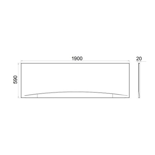 Экран фронтальный для ванны Тритон Персей Щ0000051531 - фото 2