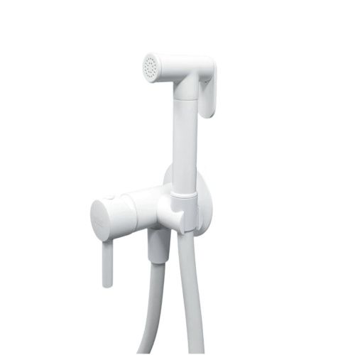 Гигиенический душ со смесителем Webert Sax Evolution SE870303740 белый - фото 2