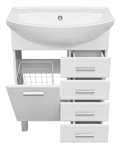 Тумба под раковину Misty Стелла Э-Сте01065-01К4Я 61х33х70 напольная - фото 3