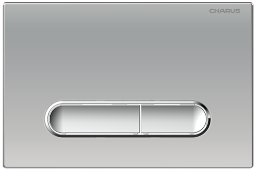 Клавиша смыва механическая CHARUS Magnus FP.340.46.01 цвет хром матовый