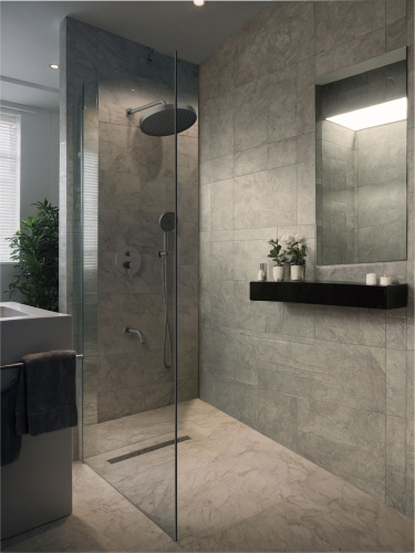 Душевая система AltroBagno Bilancia AltroBagnoBilancia040502GM встраиваемая в стену - фото 3