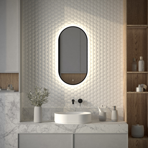 Зеркало в ванную Defesto AURA DF 2922S 40х80 - фото 3