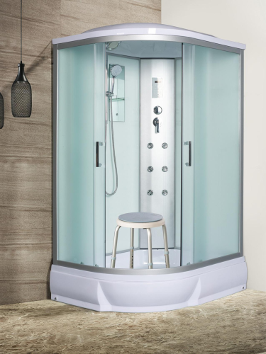 Душевая кабина River DUNAY 120/90/24 MT R (10000003129) 120х90 асимметричная с крышей ориентация правая - фото 3