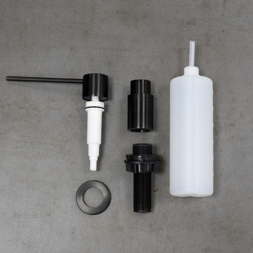 Дозатор кухонный LeMark Expert LM8203BLN - фото 4