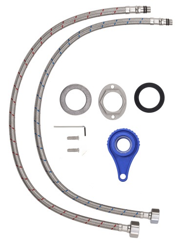 Смеситель Wonzon & Woghand Flex WW-88016072-CR на биде хром - фото 5