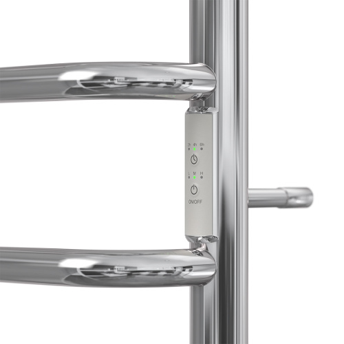 Полотенцесушитель Point Сатурн PN90858 53х80 электрический хром - фото 5