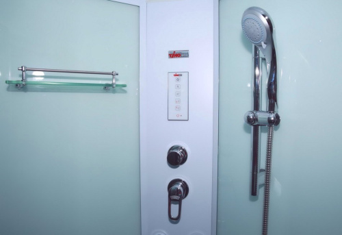 Душевая кабина Timo Eco TE-0700 100х100 четверть круга с крышей ориентация универсальная - фото 4