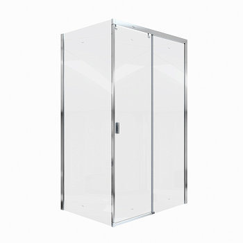 Душевой уголок Cerutti SPA MARBELLA 120 R 120х80 стекло прозрачное профиль хром глянцевый без поддона