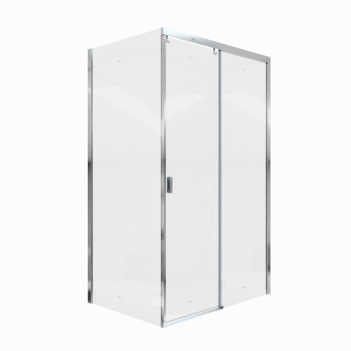 Душевой уголок Cerutti SPA MARBELLA 120 R 120х80 стекло прозрачное профиль хром глянцевый без поддона