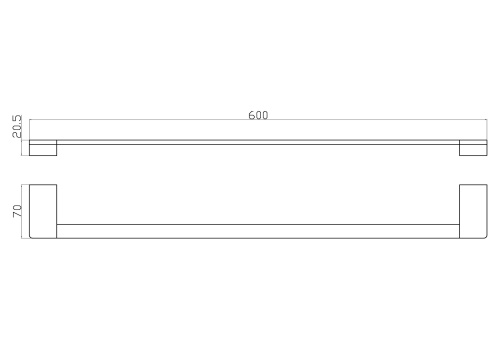 Полотенцедержатель Wonzon & Woghand Eclipse WW-9112 - фото 2