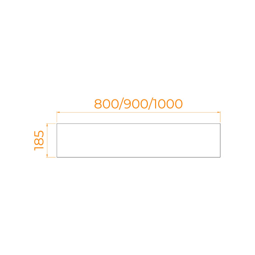 Экран боковой для поддона RGW 16230612-90 - фото 2