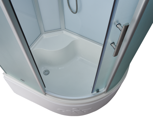 Душевая кабина Timo Standart T-6620SFL 120х85 асимметричная с крышей ориентация левая - фото 3