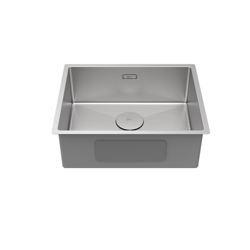 Кухонная мойка LeMark Olanga 540 9937125 54х44 цвет сталь - фото 2