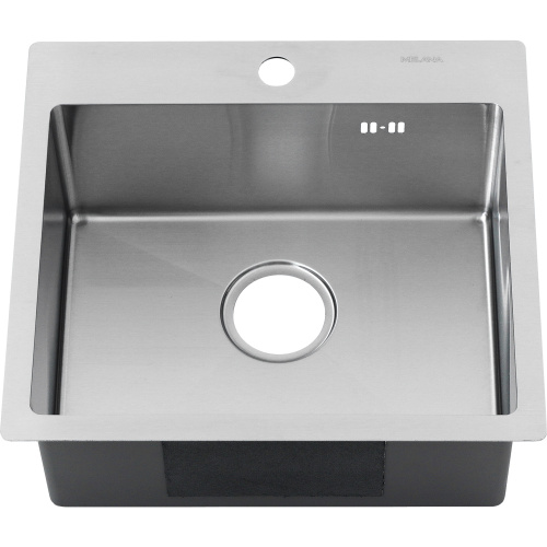 Кухонная мойка Melana ProfLine MLN-R48544H 49х44 цвет сатин поверхность матовая - фото 5