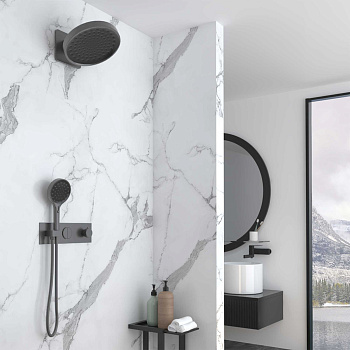 Душевая система Vincea VSFW-422TI3GM встраиваемая в стену с термостатом