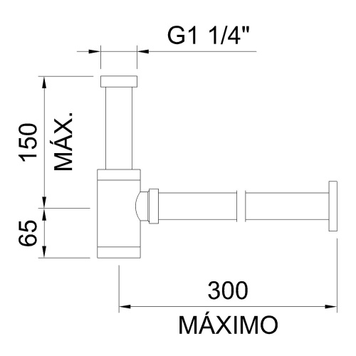 Сифон Clever ELEGANCE 61976 - фото 2