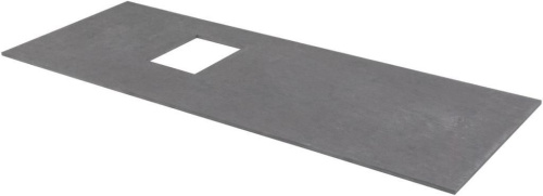 Столешница Allen Brau Infinity 1.21015.GR-S 120х46 накладная цвет серый