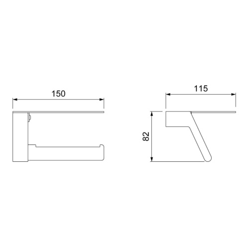 Бумагодержатель Timo Selene 14043/03 - фото 3