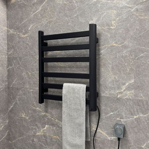 Полотенцесушитель Fixsen FX-7400B 50х60 электрический черный - фото 5