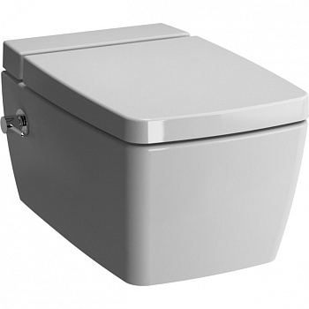 Чаша унитаза подвесная Vitra Metropole 7672B003-1687 цвет белый без сиденья безободковая каскадный смыв