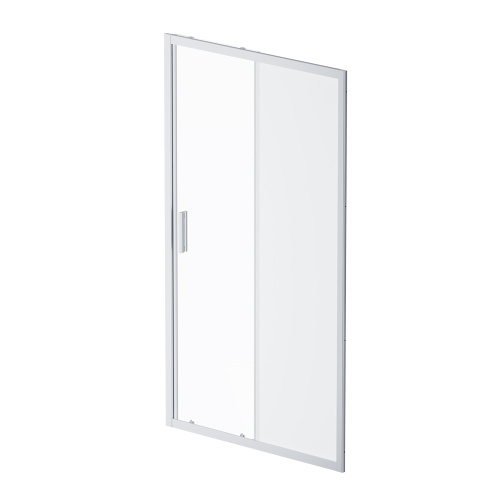 Душевая дверь Am.Pm Gem W90G-110-1-195MM 110х195 стекло прозрачное профиль хром матовый - фото 2