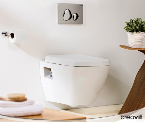 Клавиша смыва механическая Creavit GP7004.00 цвет хром глянцевый - фото 3