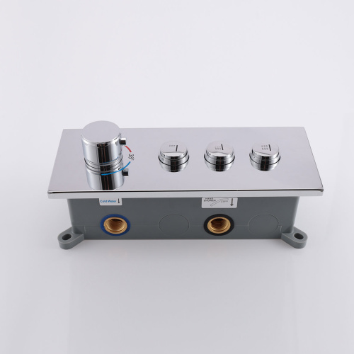 Смеситель для душа Vincea VSCV-433TCH встраиваемый в стену хром с термостатом - фото 2