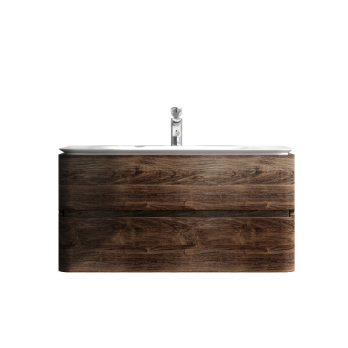 Тумба под раковину Am.Pm Sensation M30FHX1002NF 100х49х52 подвесная цвет орех - фото 2