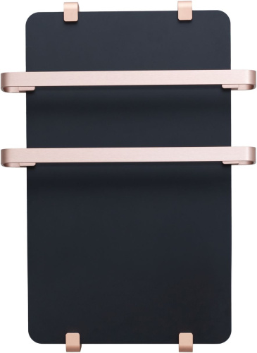 Полотенцесушитель Allen Brau Infinity 00325630 44х100 электрический черный - фото 2