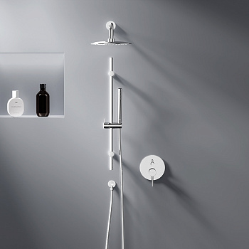 Душевая система Damixa Scandinavian Pure 936530000 встраиваемая в стену