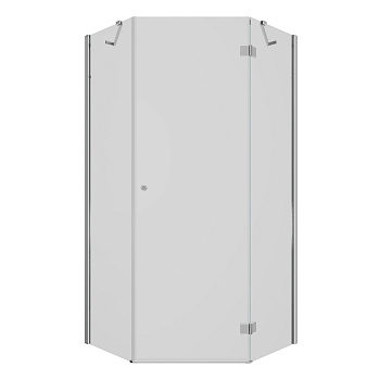 Душевой уголок Ambassador Diamond 12011112R 100х100 стекло прозрачное профиль хром глянцевый без поддона