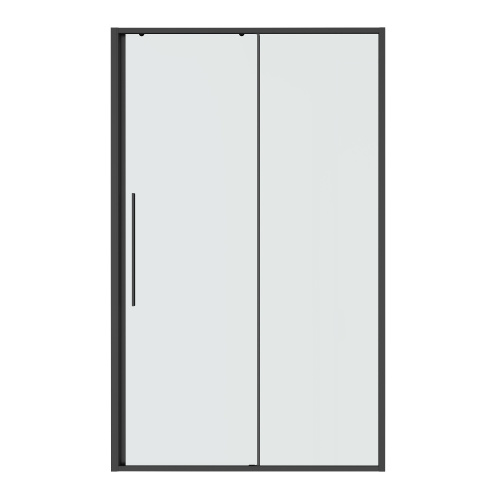 Душевая дверь Niagara Nova NG-34-11AGR 110х195 стекло прозрачное профиль графит матовый - фото 2