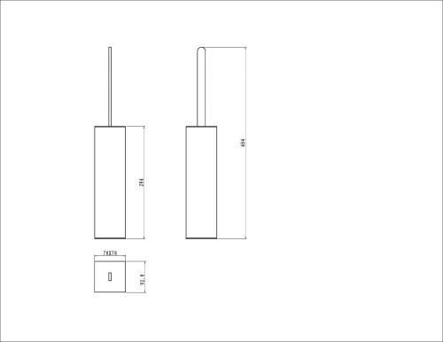 Ершик Boheme 10949-W-G - фото 2
