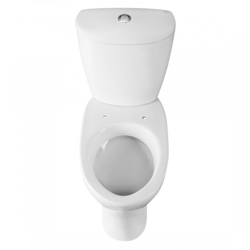 Унитаз-компакт напольный с бачком Santeri Версия 1P4015S0000BF белый с сиденьем каскадный смыв - фото 3