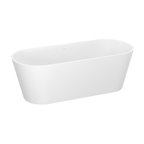 Ванна акриловая Wellsee Shell 281701000 140х70 отдельностоящая овальная с ножками - фото 2